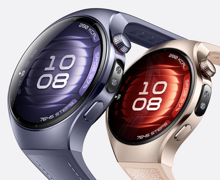 Smartwatch HUAWEI Watch 5, 42mm, LTE, Wi-Fi, Android/iOS, Sand Gold